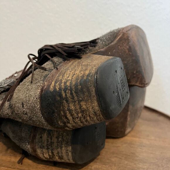 Corral Indie Spirid LD Brown Alamo Cowboy Ankle Boot Booties Women's Size 8.5 - Picture 10 of 14